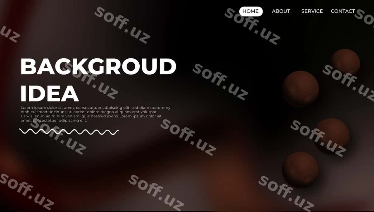 Jigarrang fon veb-dizayni | Background brown web design 1