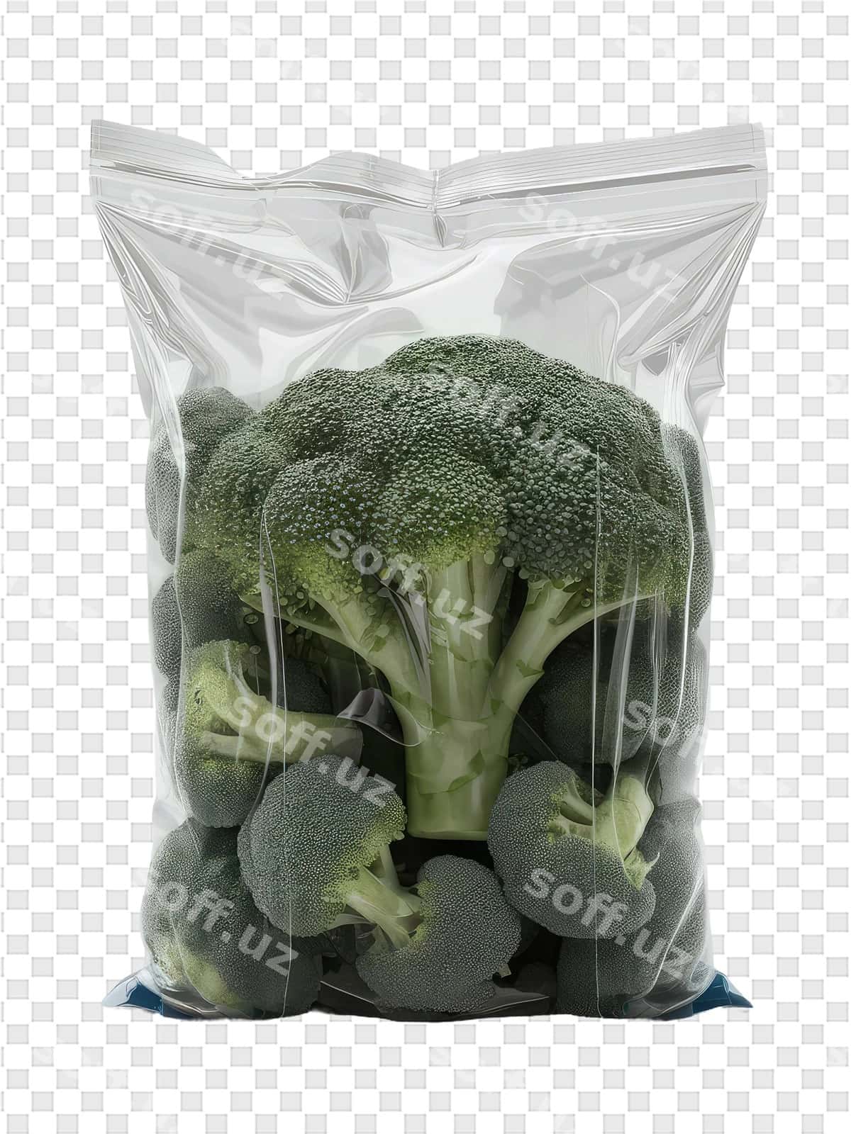 Brokkoli qop, plastik qop | Bag broccoli plastic bag 1