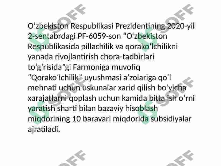 Bandlikka kómaklashish jamg'armasi 8