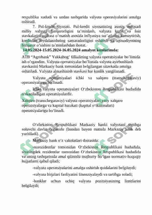 Amalyot hisoboti Agrobank 7