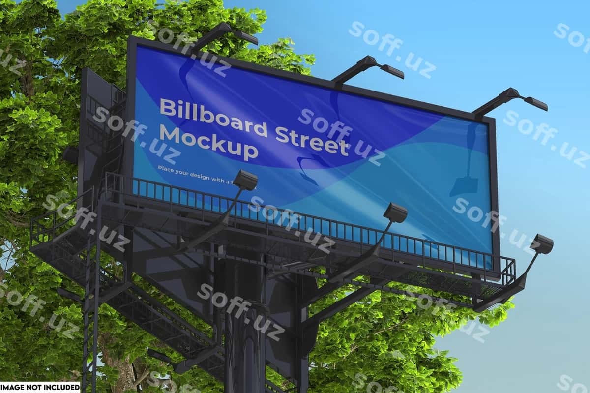 Billboard mockup | Billboard mockup 1