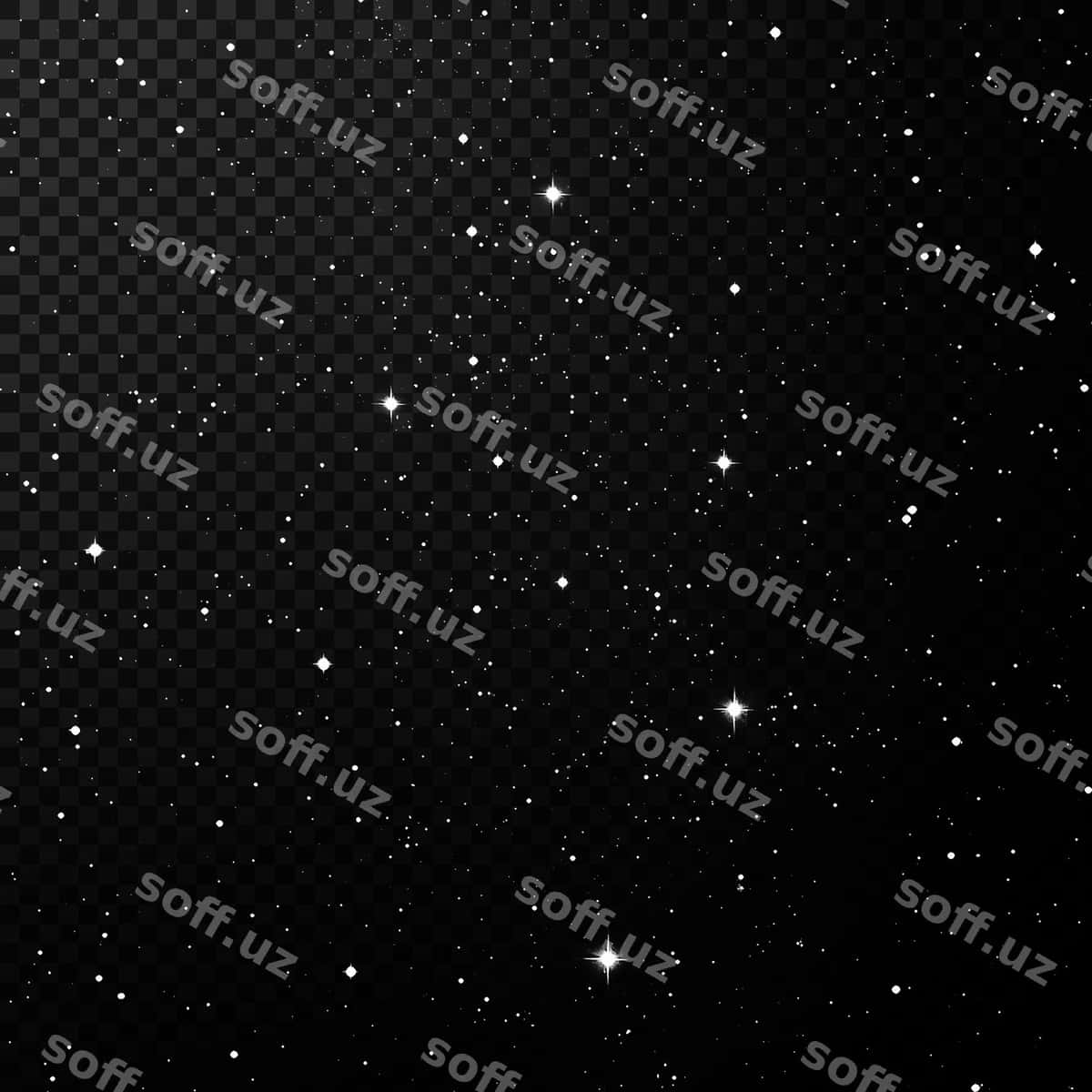 Qora fonda yulduzlar bilan | Black background with stars it 1