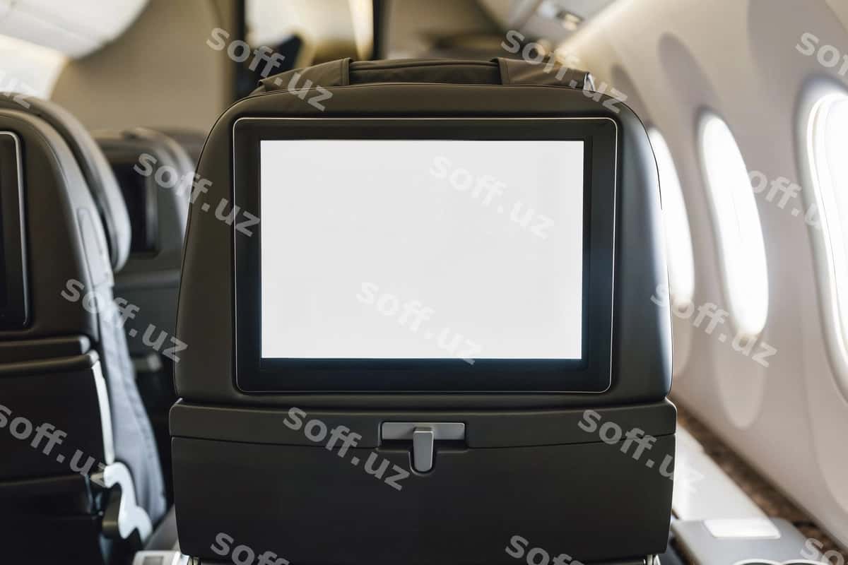Bo'sh samolyot ekrani | Blank airplane screen 1