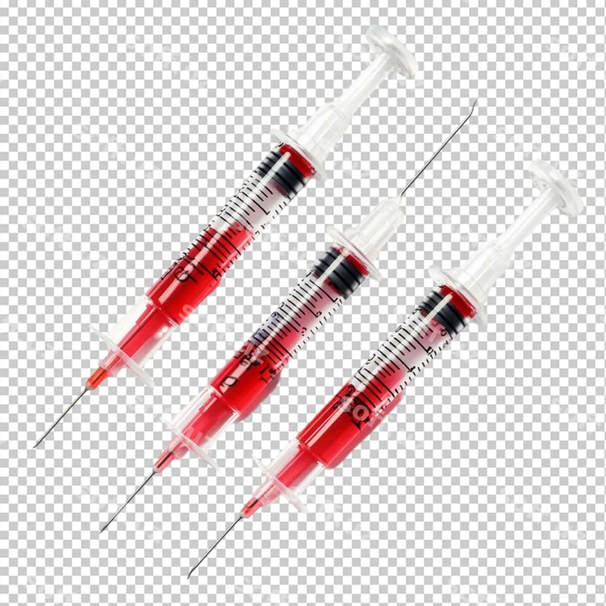Qon testi shpritslari flakoni | Blood test syringes vial 1