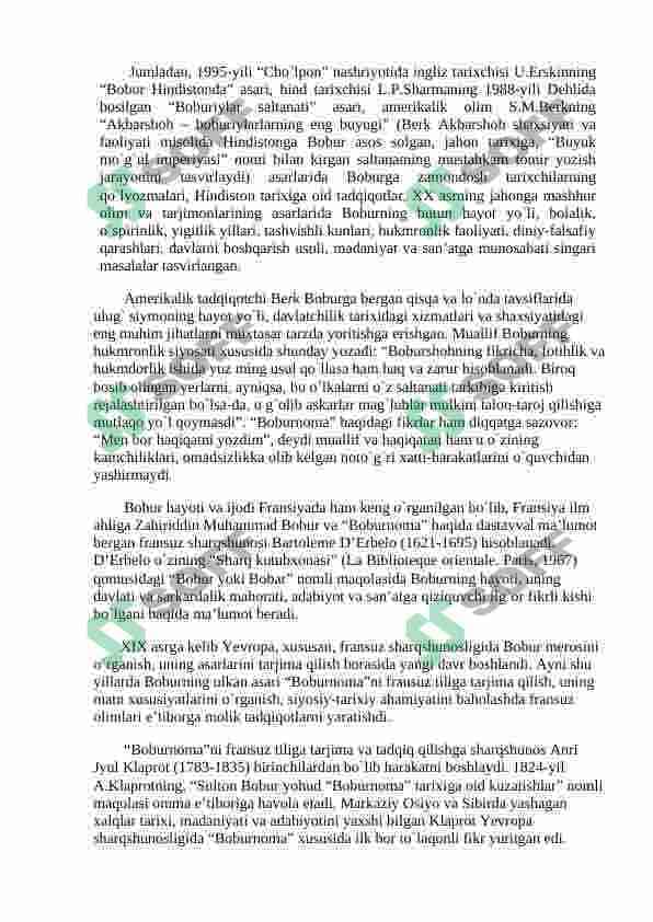 Bobur lirikasida hasbi hol tasviri 4