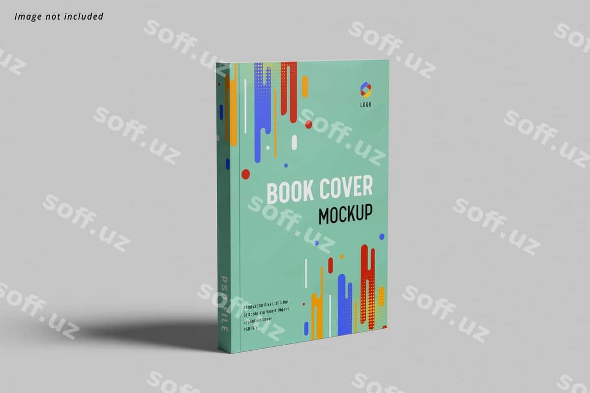 Kitob muqovasi maketi | Book cover mockup 1