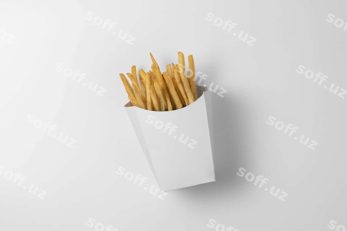 Qutcha namuna dizayni fast food | Box mock up design fast food 1