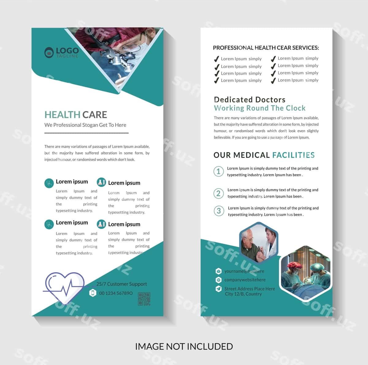 Broshyura sog'liqni saqlash magazini | Brochure health care magazine 1
