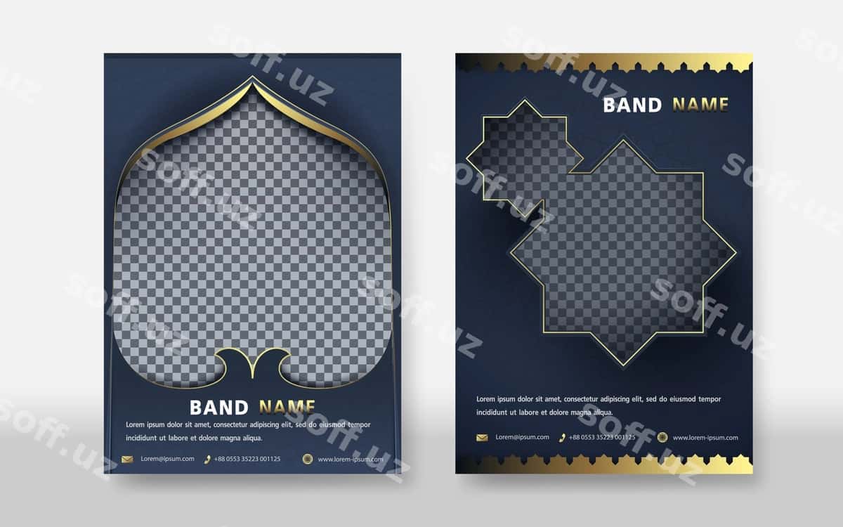 Biznes zamonaviy flyer poyezr | Business modern flyer poster 1