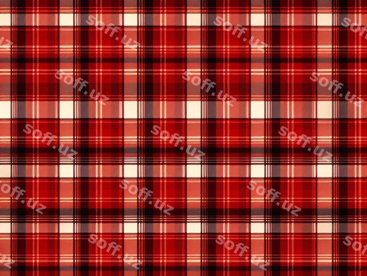 Jozib qizil chetka naqshli rasmlar | Captivating red plaid pattern images 1