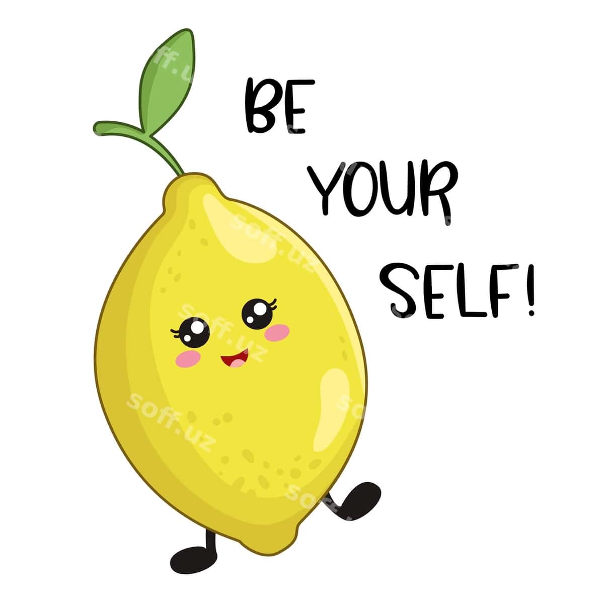Multfil'm kawaii shaxsiyat limon | Cartoon kawaii character lemon 1