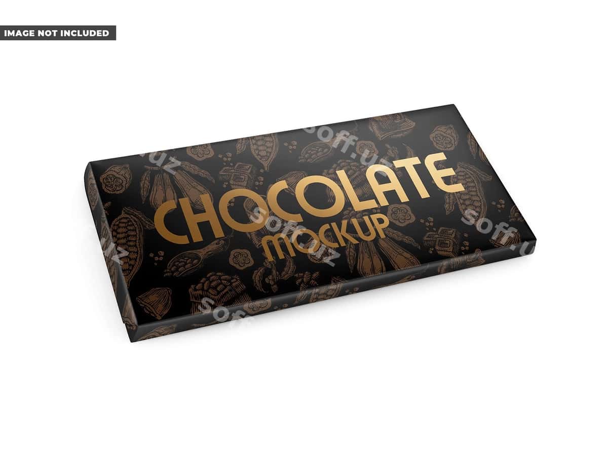 Shokolad maketi | Chocolate mockup 1