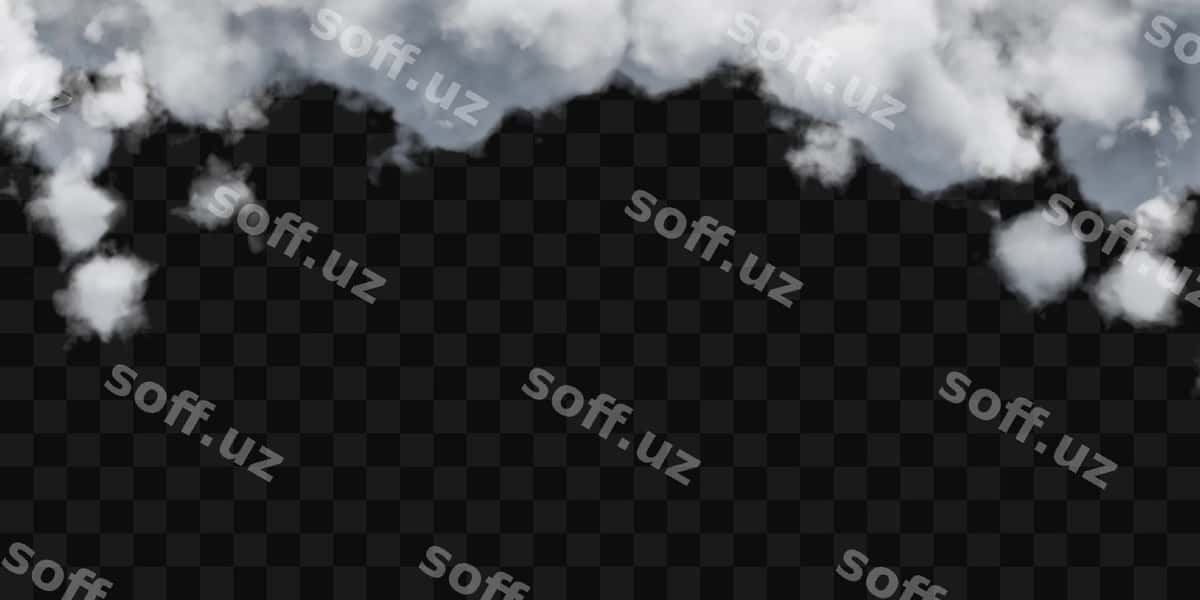 Shaffof bulutlar | Clouds transparent 1