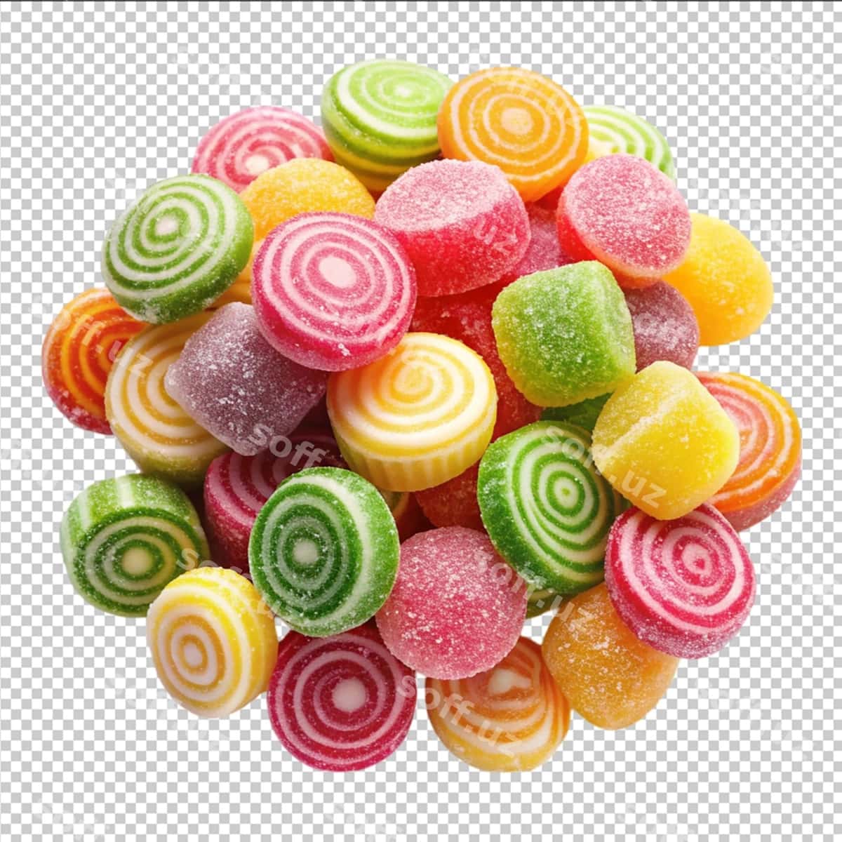 Rangli konfetlar | Colorful candies 1