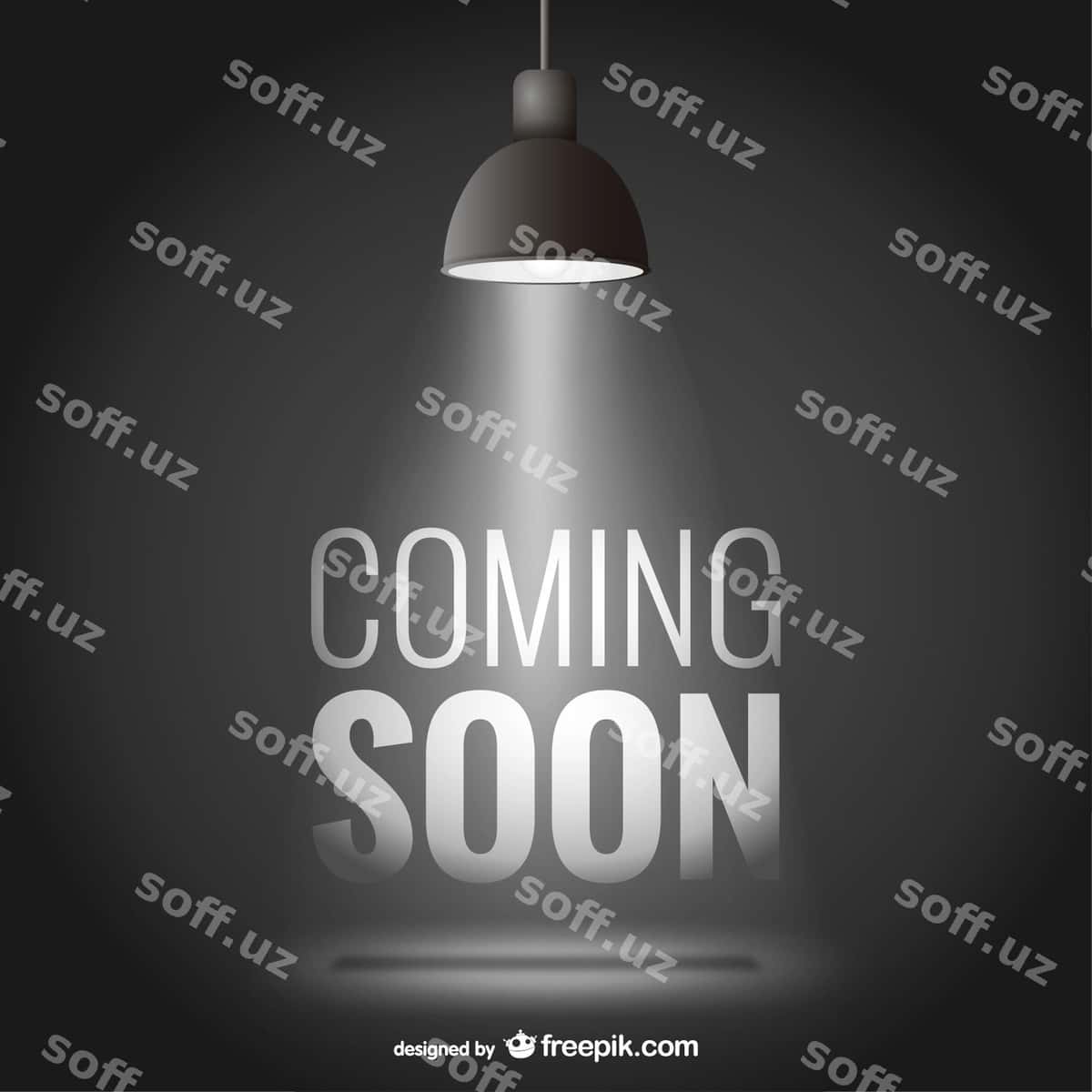 Tez orqali fona bilan spavtlight | Coming soon background with spotlight 1