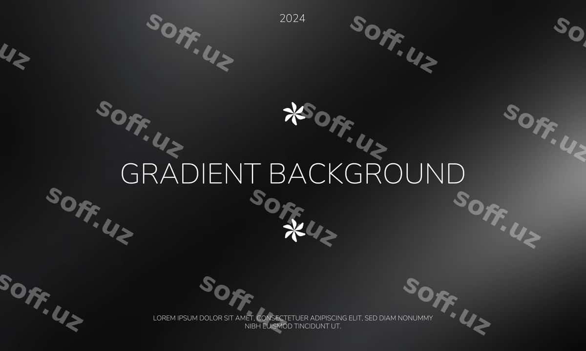 Kontrast kuchaytirilgan qora gradient orqa fon | Contrastenhanced black gradient backdrop 1