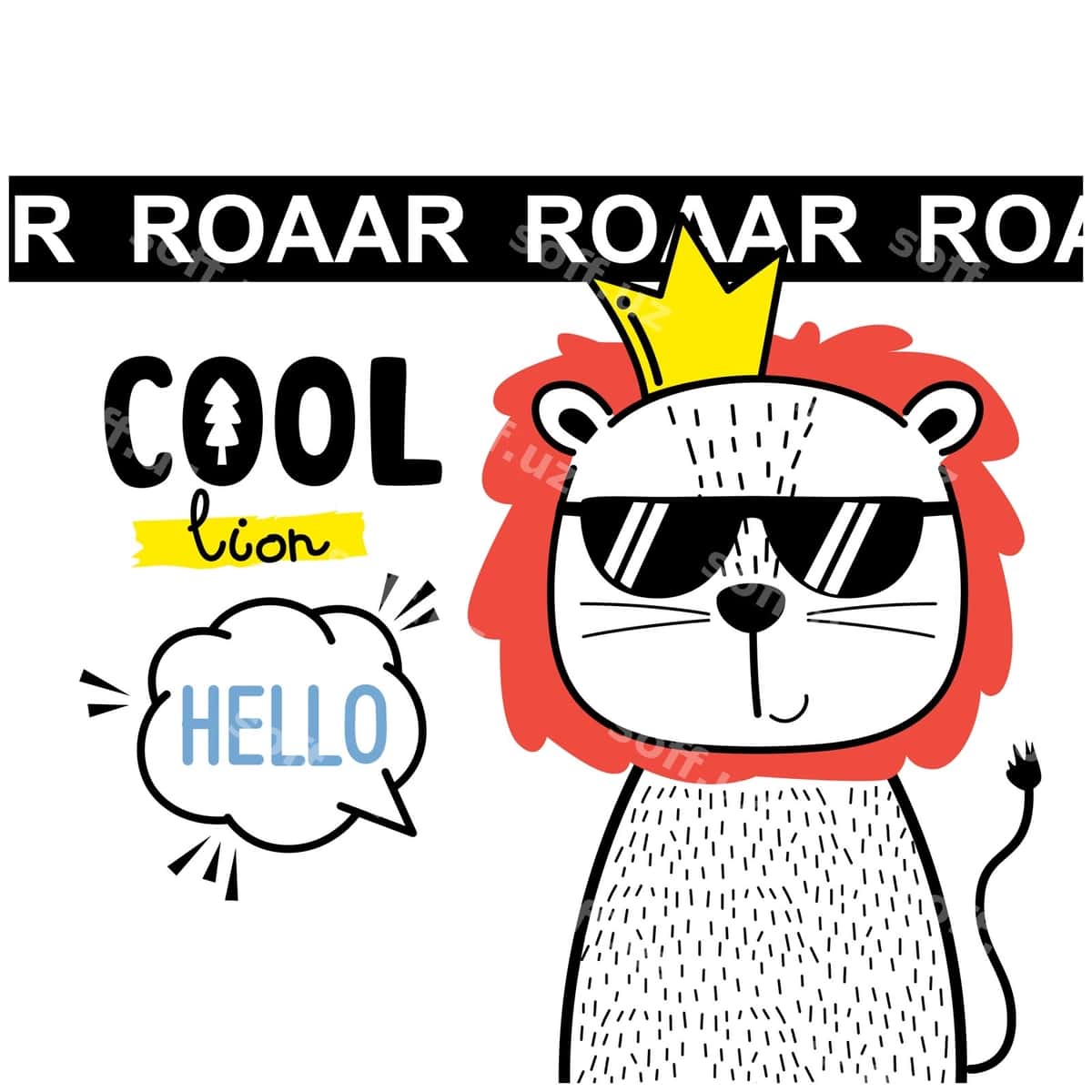 Mazali hayvon kartunlari sovuq sher | Cool lion funny animal cartoon 1
