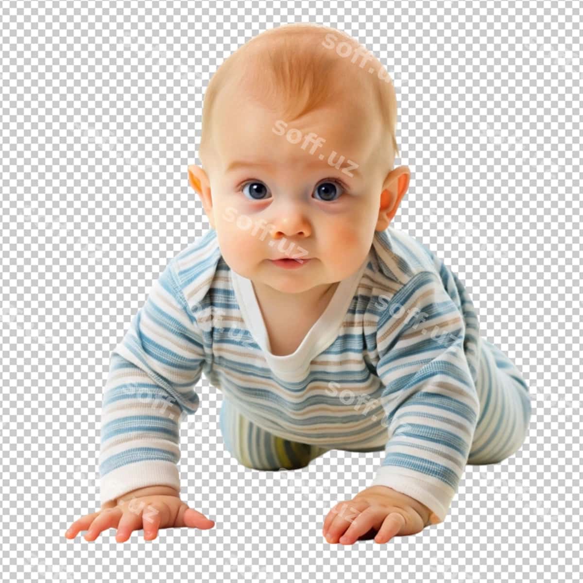Chiroyli bolalar shaffof fonda | Cute baby isolated transparent background 1