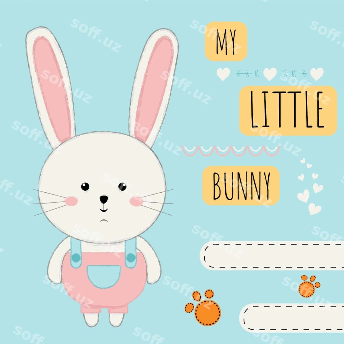 Chiroyli multfil'm tulki bilan | Cute cartoon with rabbit 1