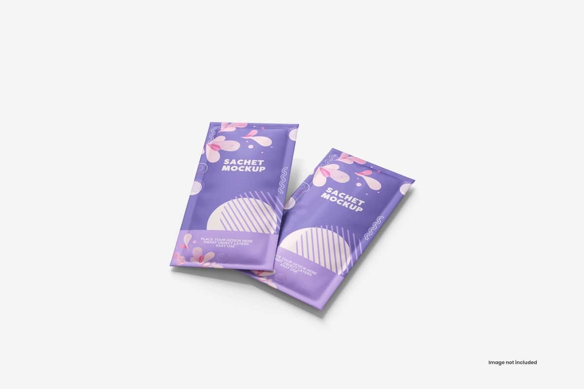 Paketcha maketi | Sachet mockup 1