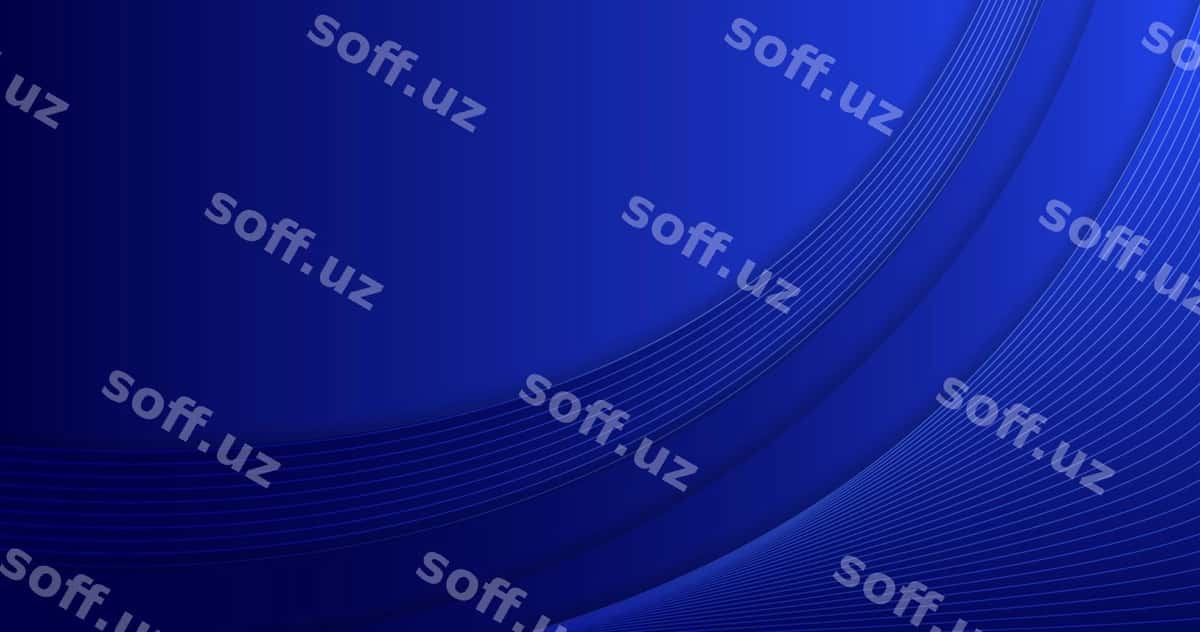 To'q ko'k mavhum fon | Dark blue abstract background 1