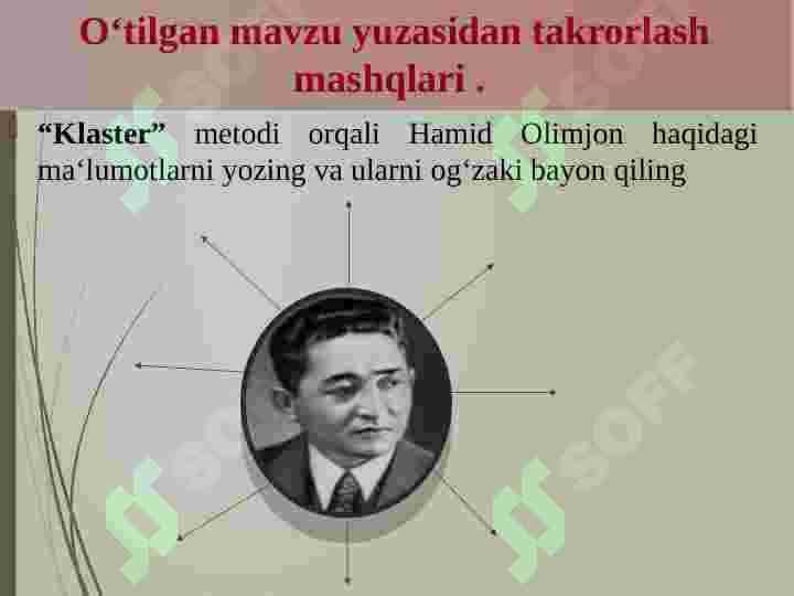 TINGLASH VA GAPIRISH MALAKASINI SHAKLLANTIRISH 4