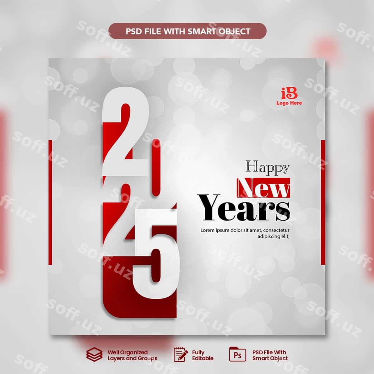 Dizayn Baxarli Yangi Yil 2025 | Design happy new year 2025 1