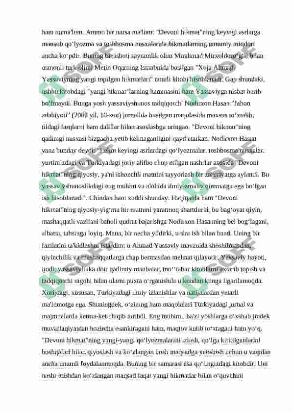 ,,Devoni  hikmat”  asarining  til  xususiyatlari 4