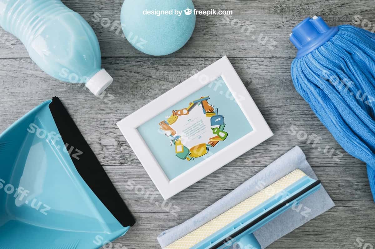 Diagonal tozalash namunasi | Diagonal cleaning mockup 1