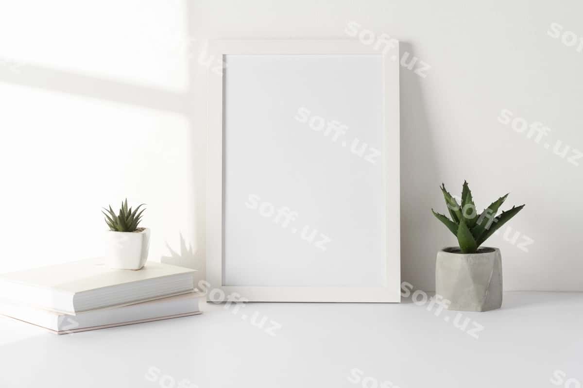 Diploma ramasi mockup dizayni | Diploma frame mockup design 1