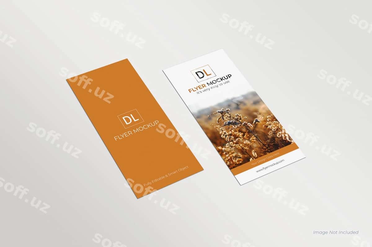 Dl flyerlar mockup | Dl flyers mockup 1