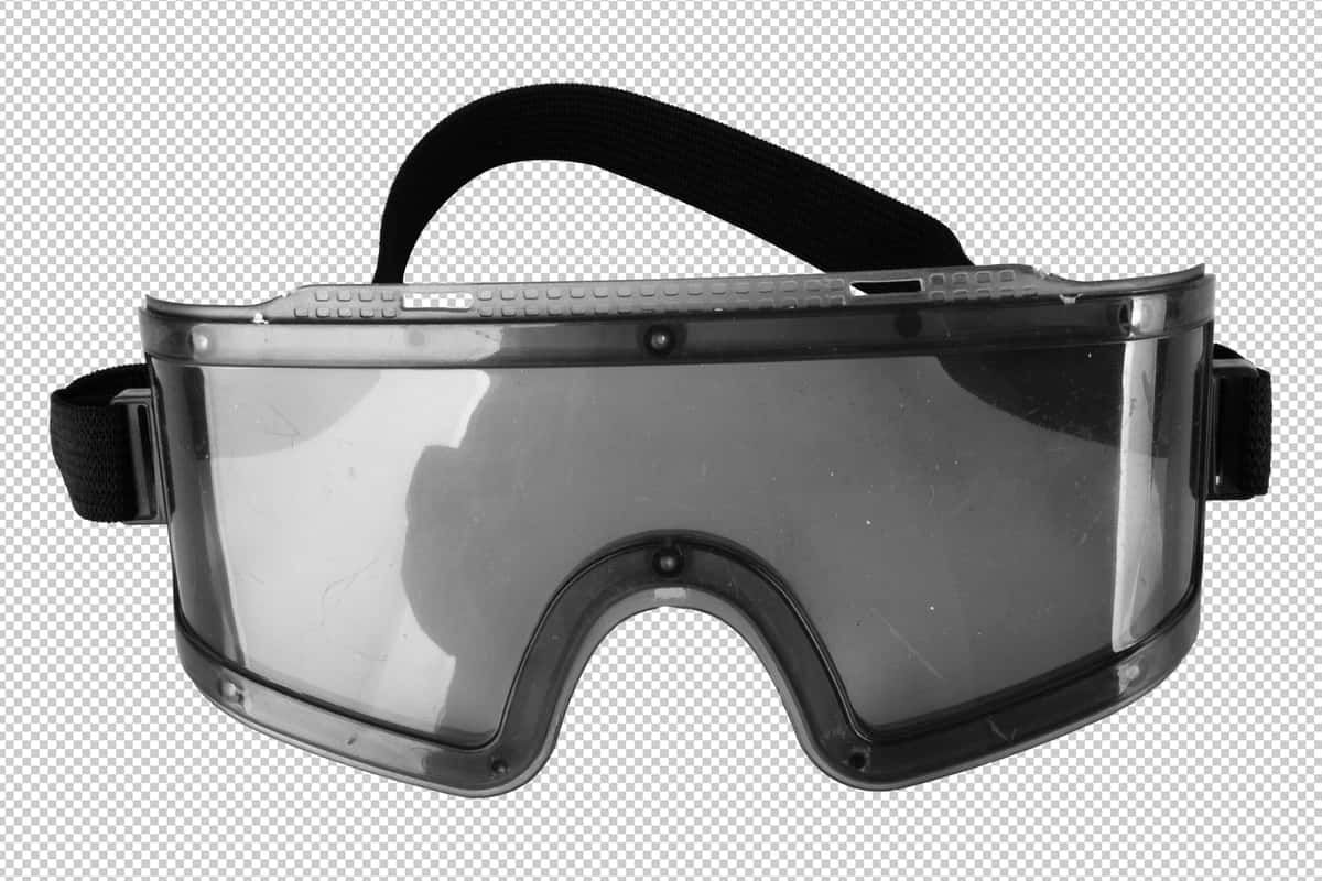 Oq fonda izolyatsiya qilingan ko'zoynaklar politsiya ko'zoynaklari | Glasses isolated white background police goggles 1