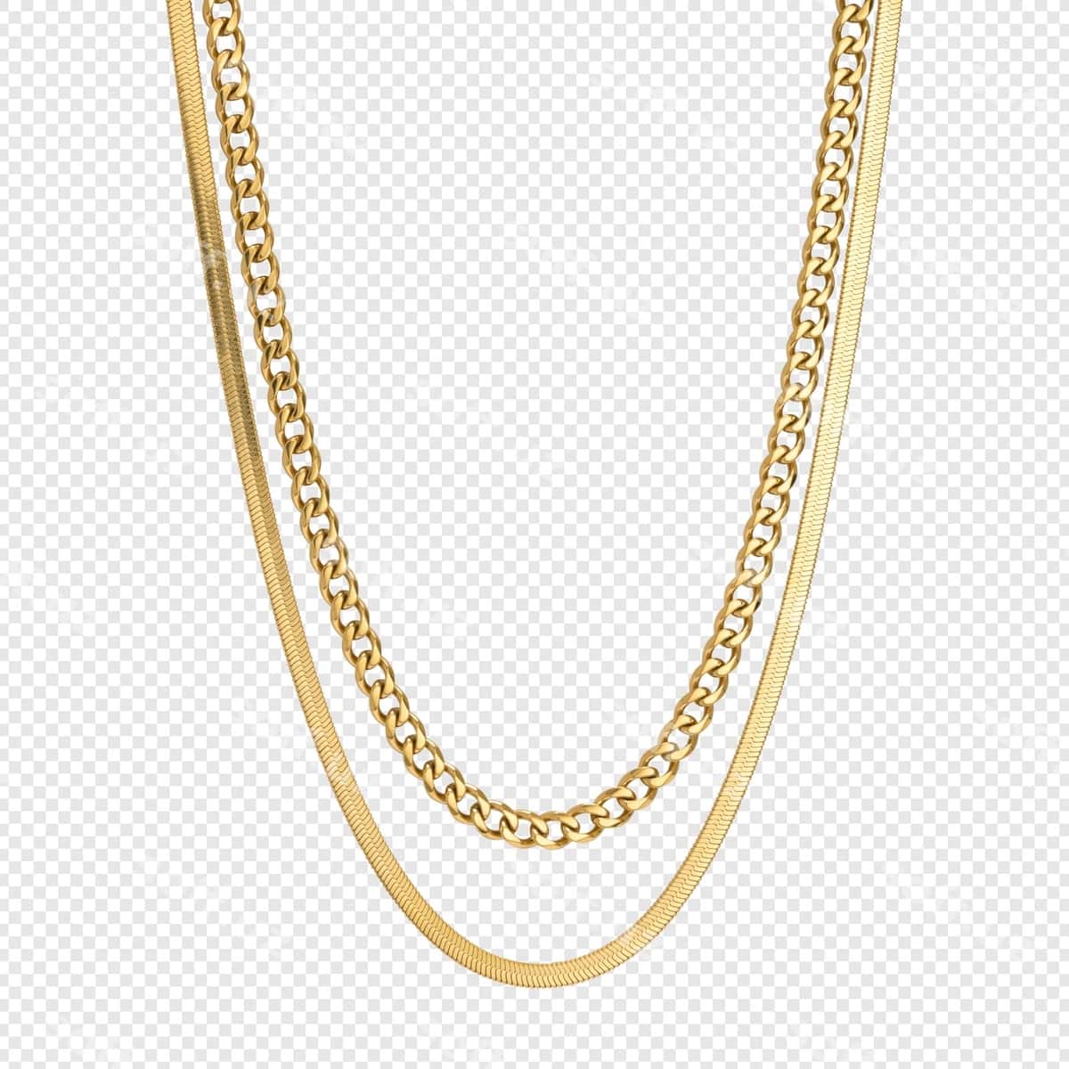 Elegant qatlamli oltin marjonlarni | Elegant layered gold necklace 1