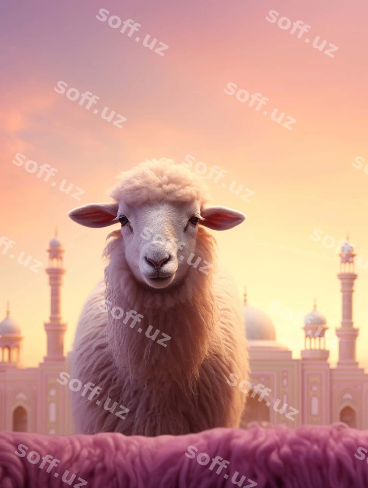 Qurdi boshli qo'y Arab Qurbon hayiti kechasi | Fat tailed sheep arabic eid al adha night 1