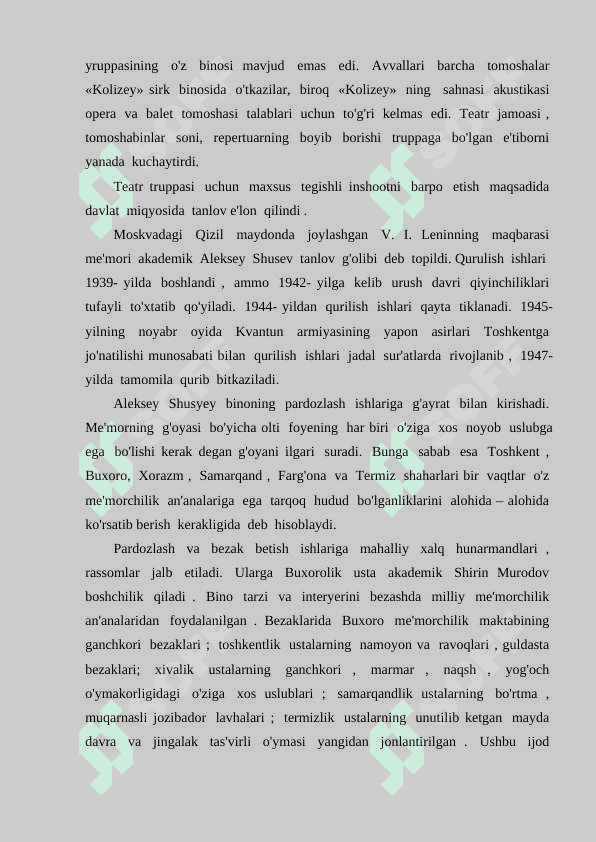 O`zbek baletlari 6