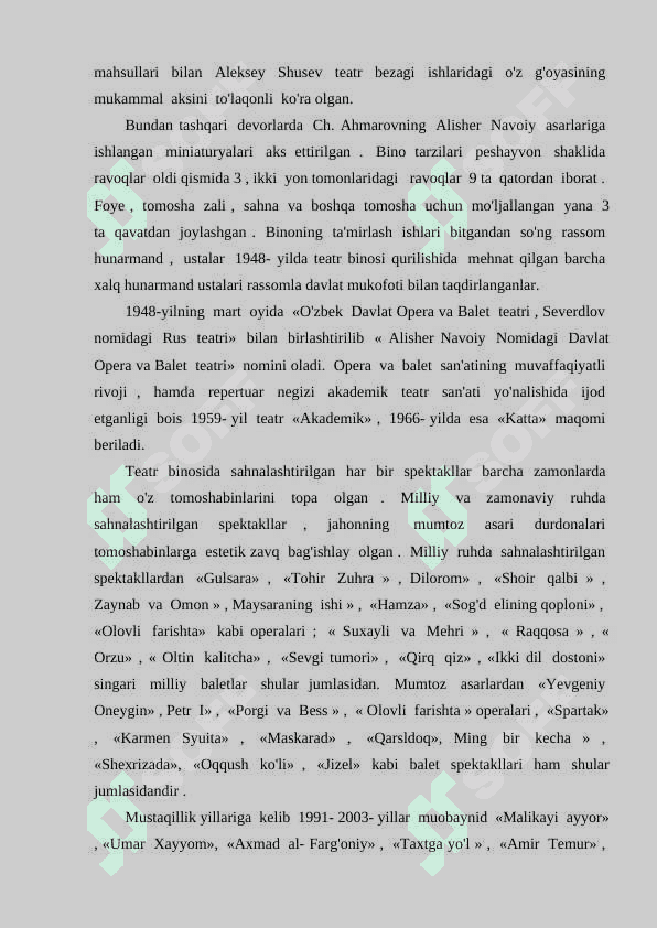 O`zbek baletlari 7