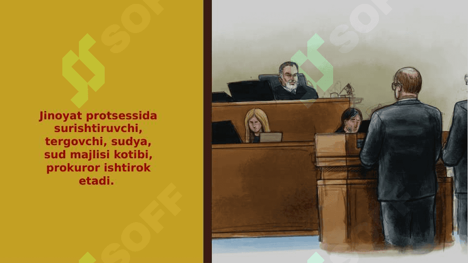 Jinoyat protsessi ishtirokchilari 2