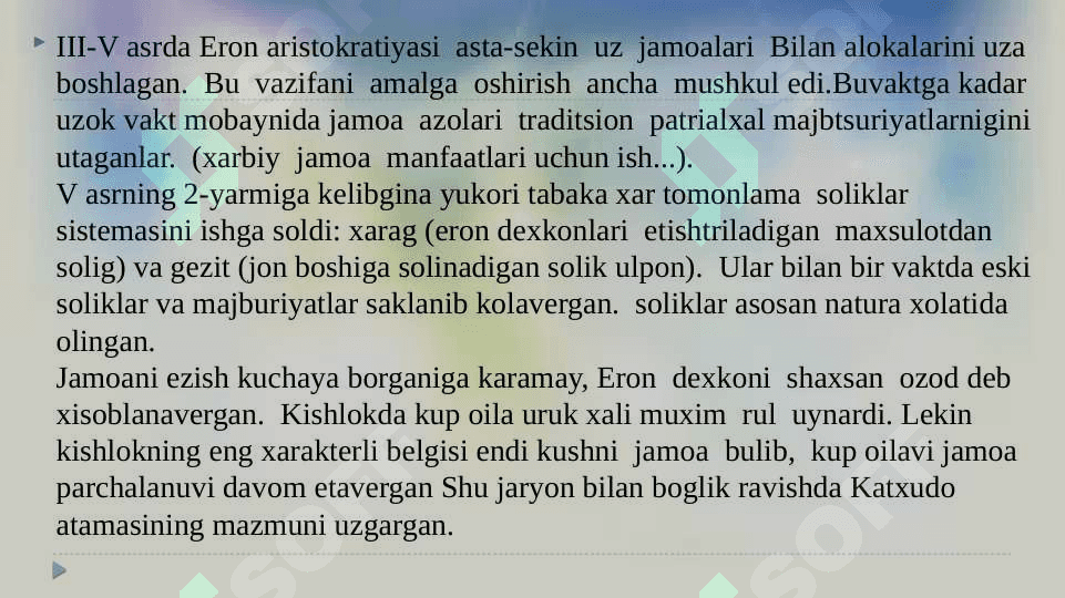 ILK OʻRTA ASRLARDA ERON 24 5