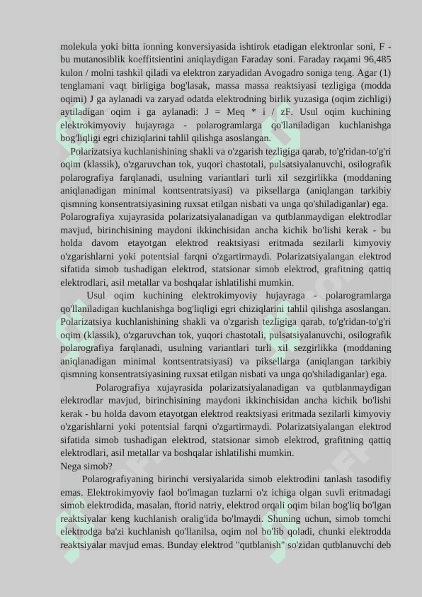 Ossillografik polyarografiyaanaliz metodi 4