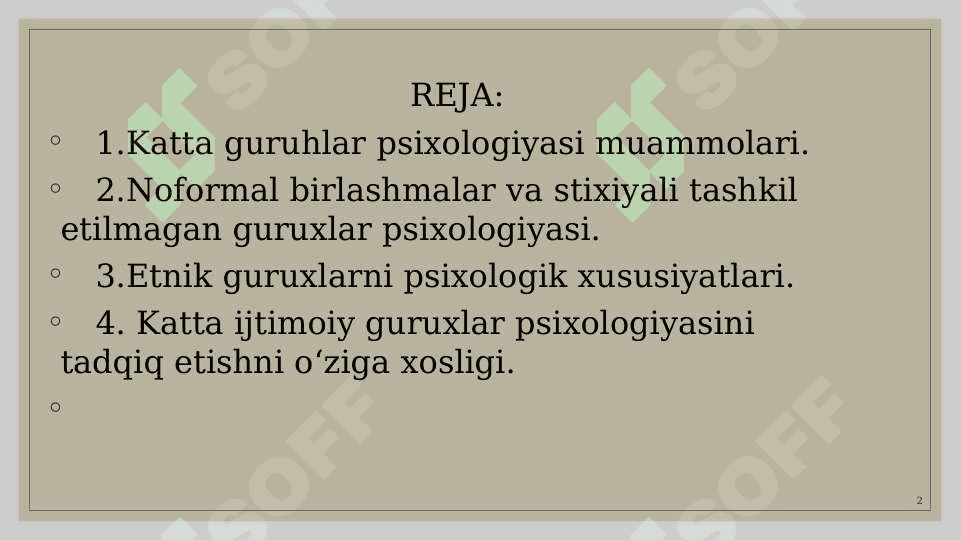 Katta guruh psixologiyasi 2