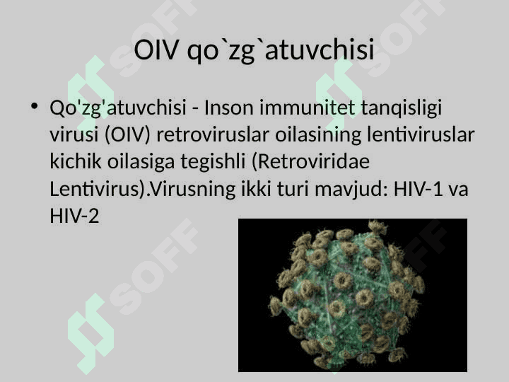 OIV va OITS infektsiyasining epidemiologiyasi va profilaktikasi 3