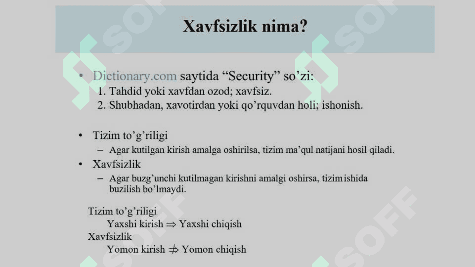Kiberxavfsizlik asoslari 3