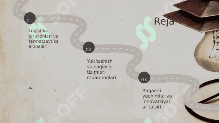 Farmatsevtika sohasida logistika masalalari 2