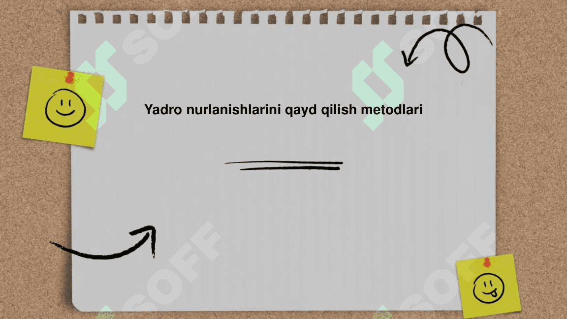 Yadro nurlanishlarini qayd qilish metodlari 2