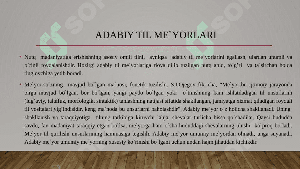 O‘zbek adabiy tilining me’yorlari 3