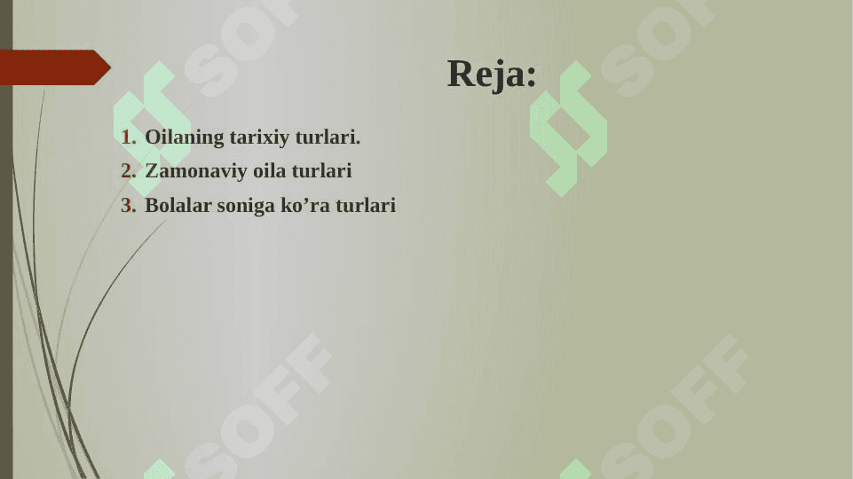 Oilaning turlari 2
