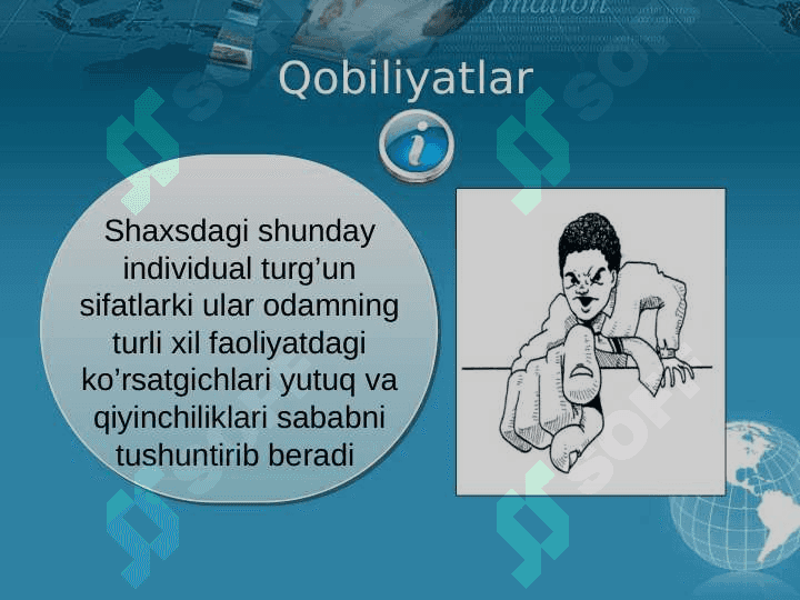 Shaxs psixologiyasining individual jihatlari 4