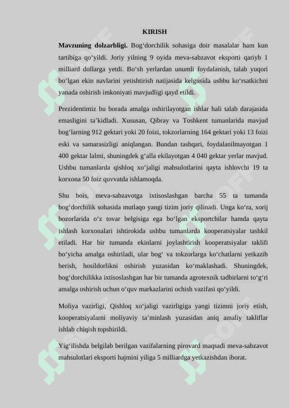 O‘zbekiston bog’dorchiligi-uzumchilik geografiyasi 4