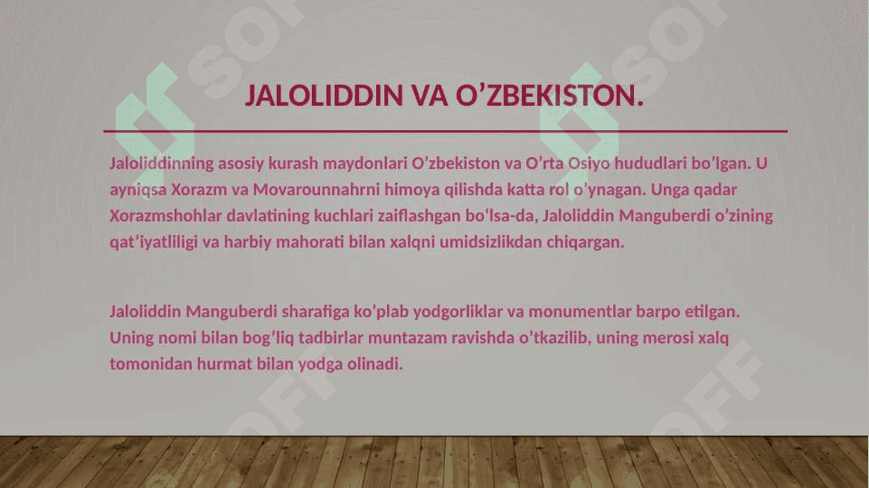 Jaloliddin Manguberdi.slayd 6