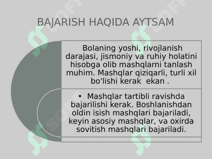 UMUMRIVOJLANTIRUVCHI MASHQLARNI AMALIY BAJARISH 4